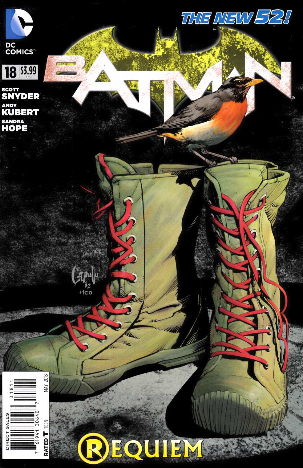 Batman #18 Very Fine Minus (7.5) [DC Comic] LARGE