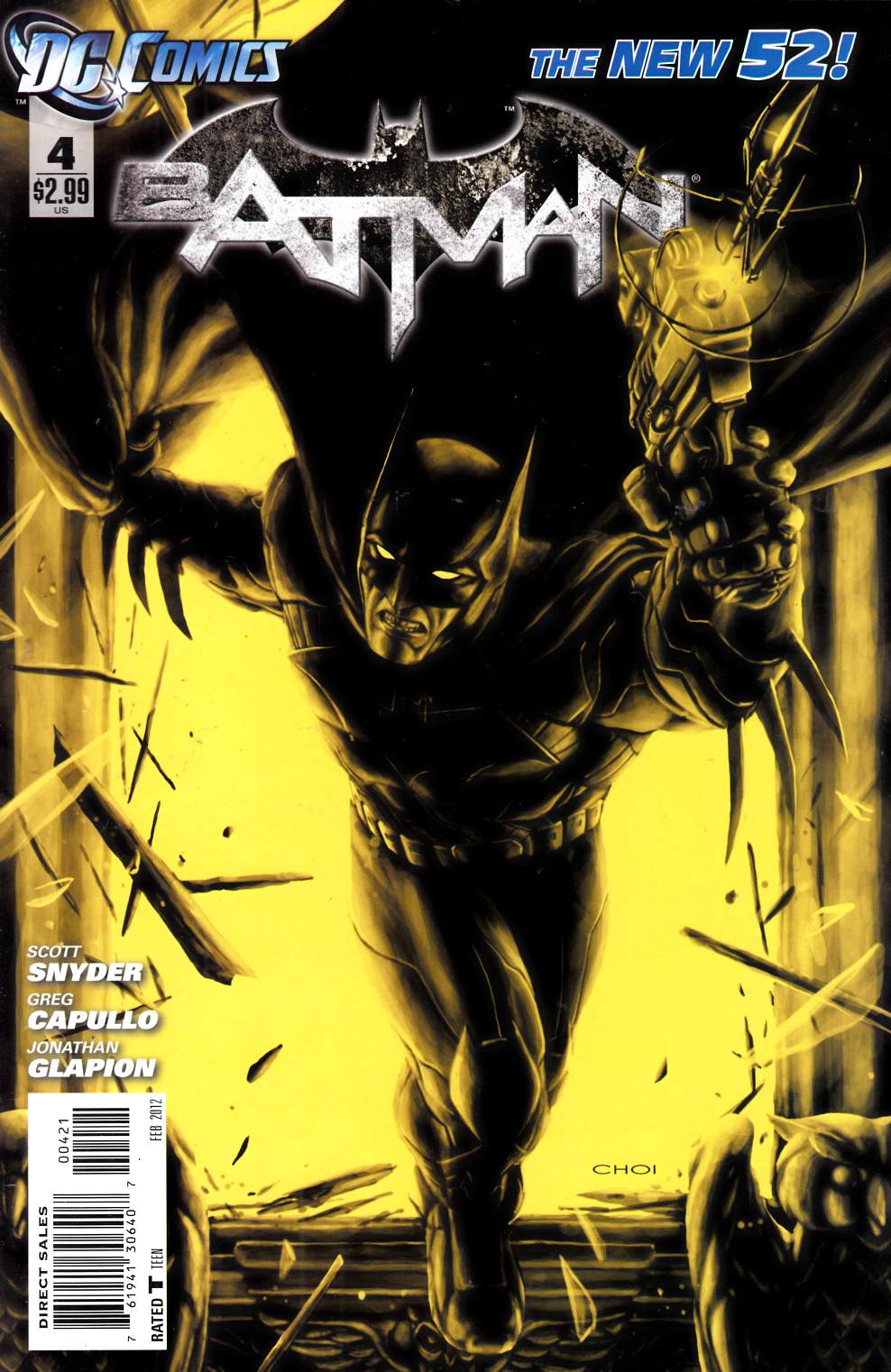 Batman #4 Choi Variant Cover Near Mint (9.4) [Comic] THUMBNAIL