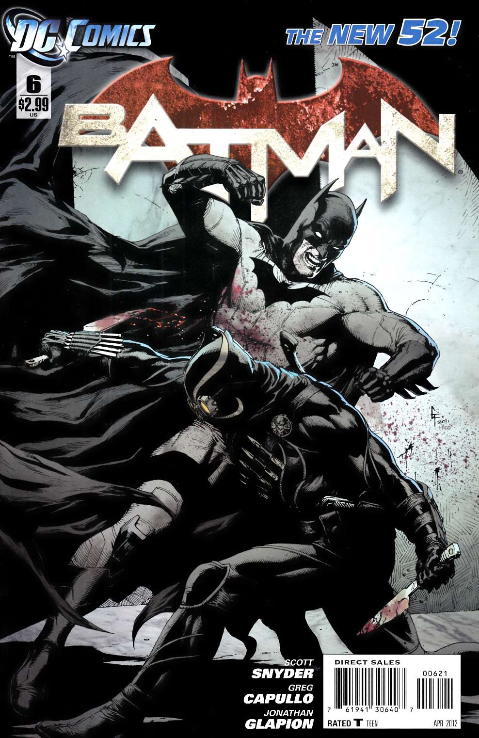 Batman #6 Frank Variant Cover Near Mint (9.4) [DC Comic]