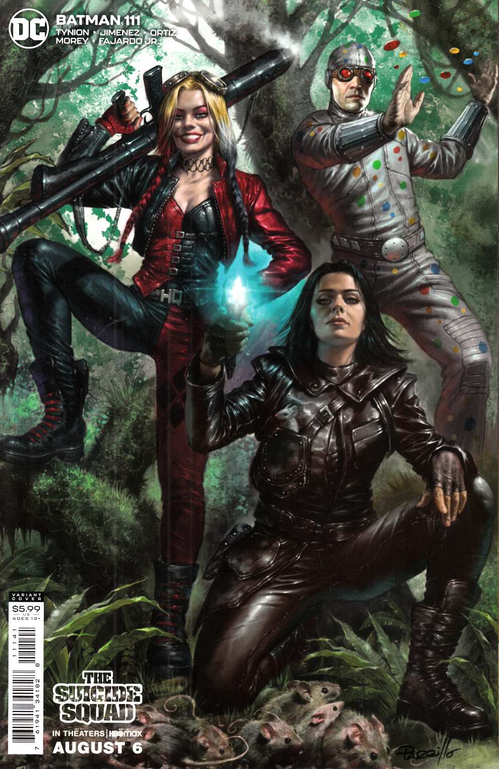 Batman #111 Parrillo Variant Cover Near Mint (9.4) [DC Comic] LARGE