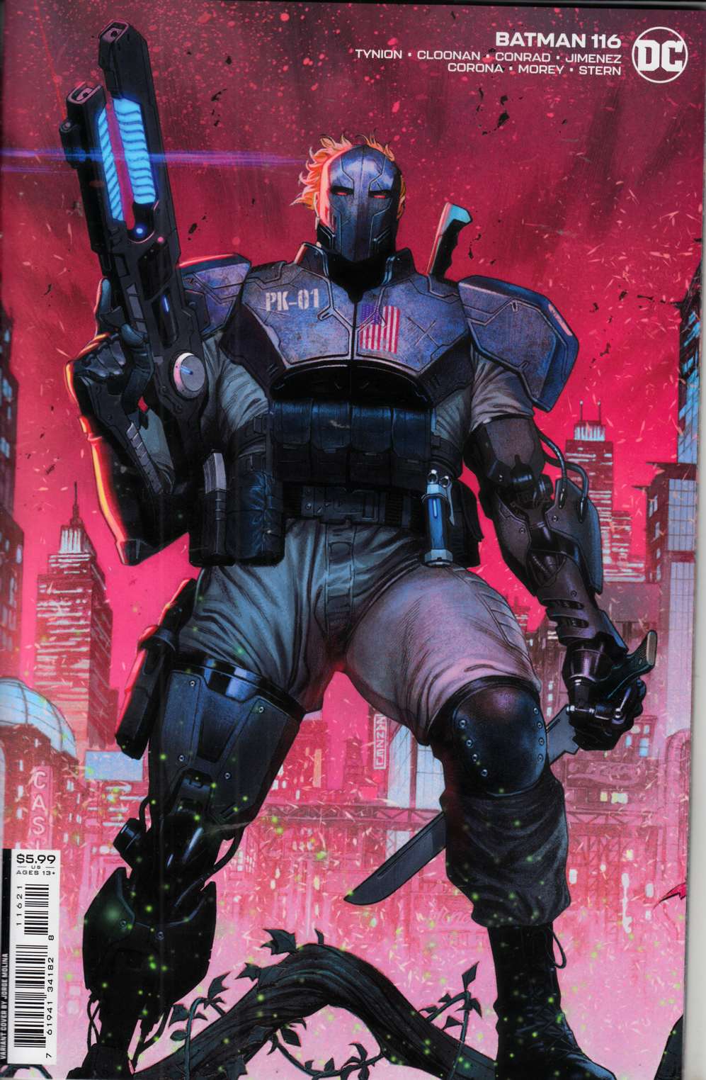 Batman #116 Molina Variant Cover Near Mint (9.4) [DC Comic] LARGE