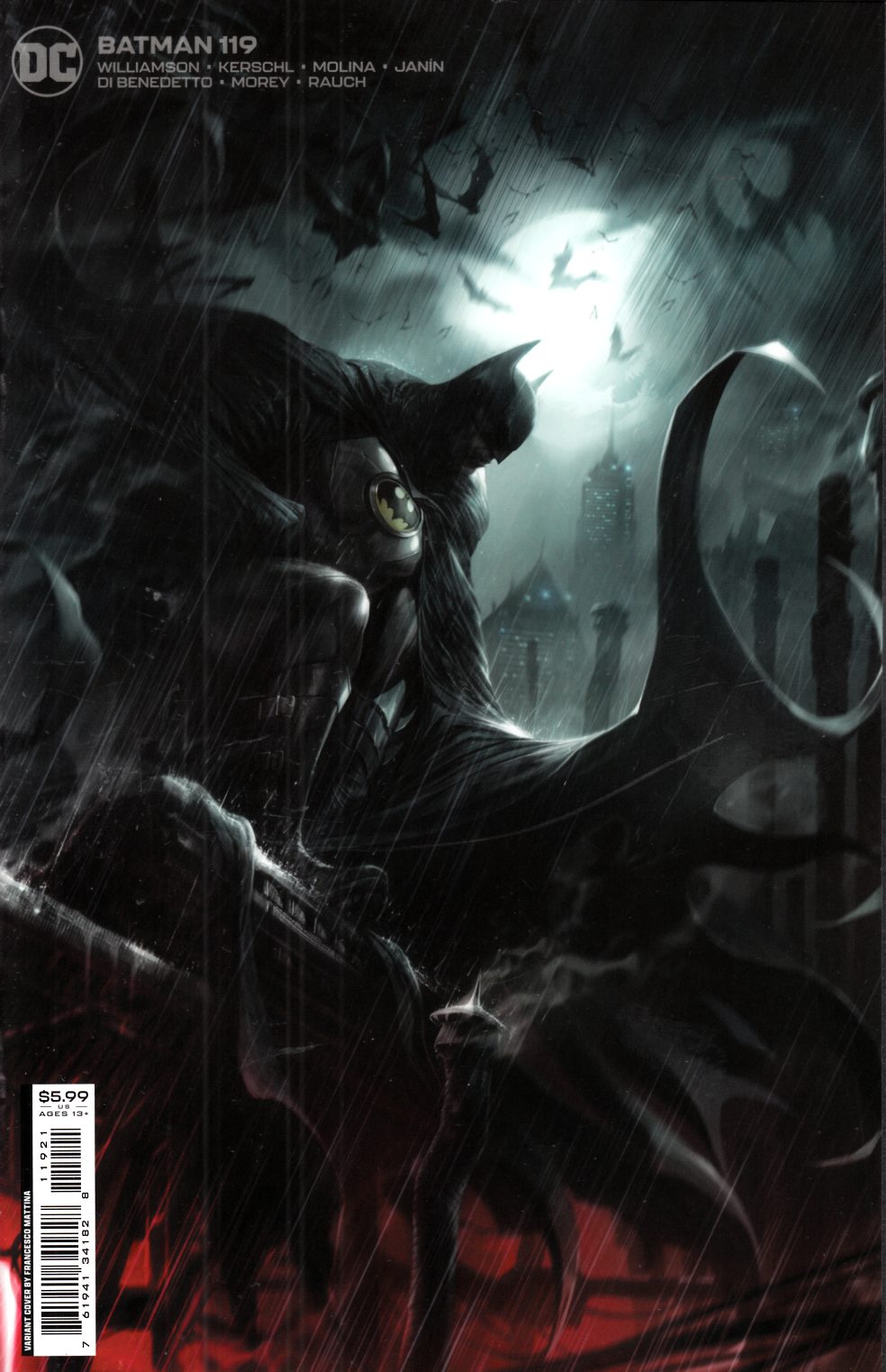 Batman #119 Mattina Variant Cover Near Mint (9.4) [DC Comic] LARGE