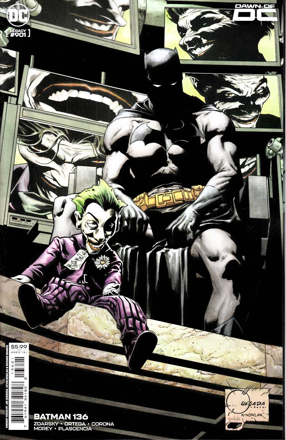 Batman #136 Quesada Variant Cover Near Mint (9.4) [DC Comic] THUMBNAIL