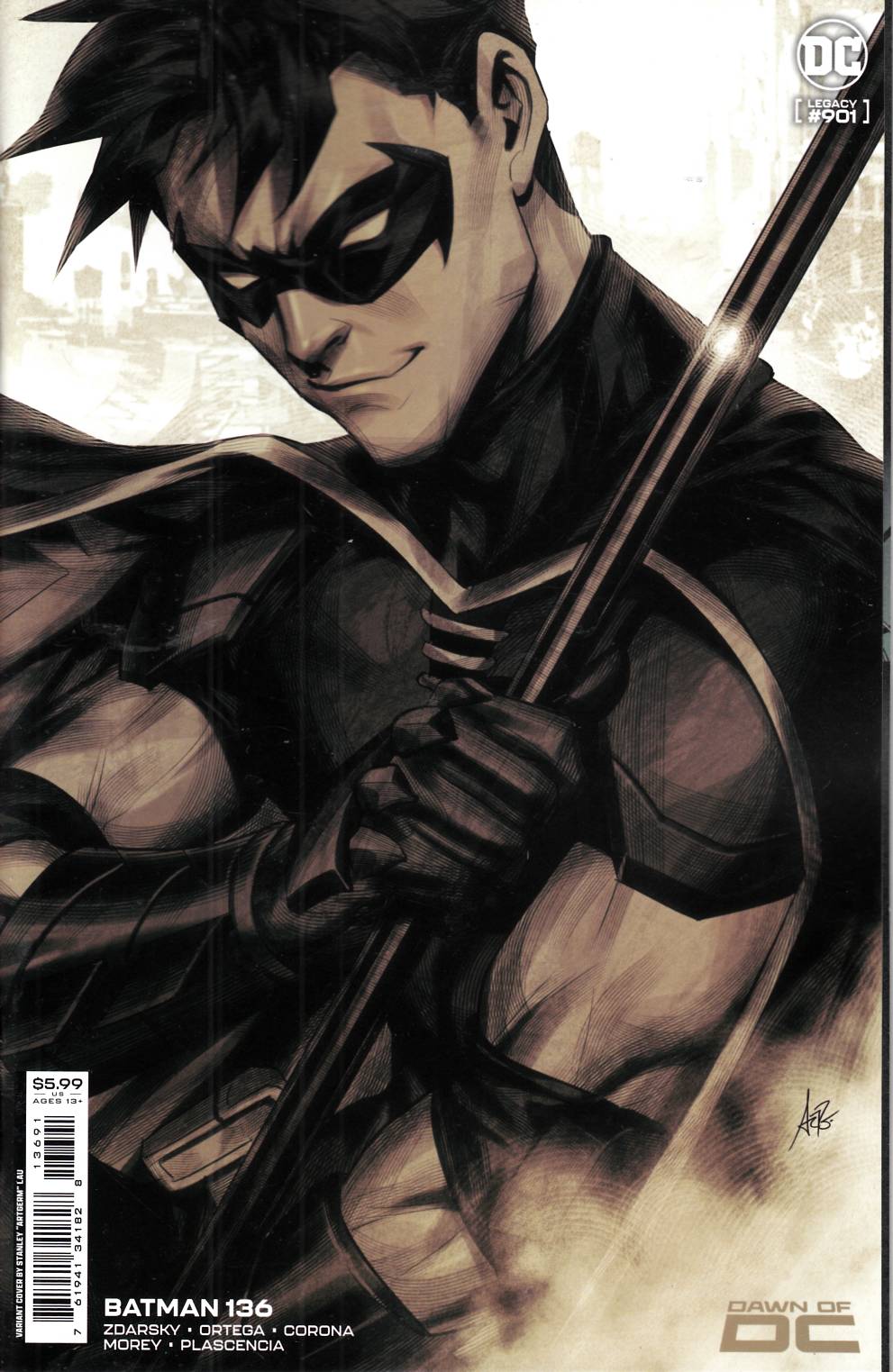 Batman #136 Artgerm Variant Cover Near Mint (9.4) [DC Comic] THUMBNAIL