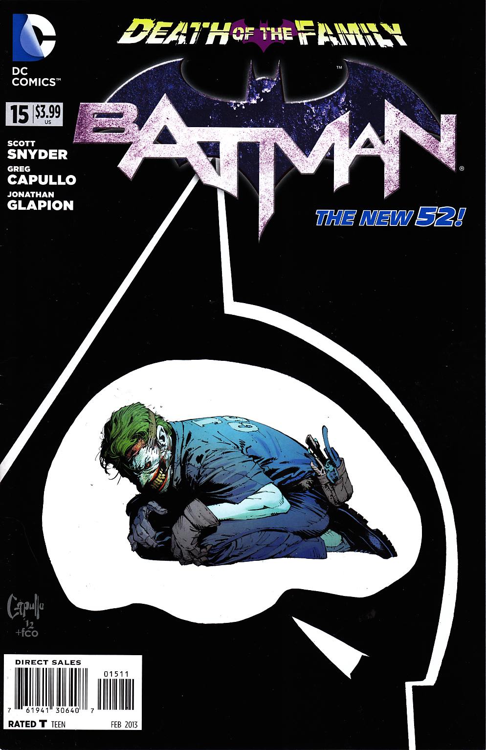 Batman #15 Near Mint (9.4) [DC Comic]