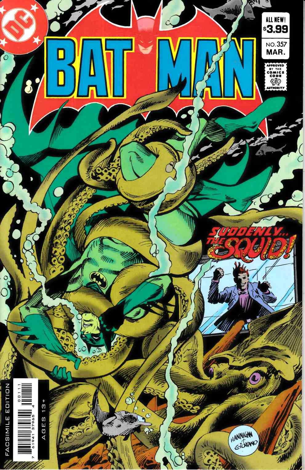 Batman #357 Facsimile Edition Near Mint (9.4) [DC Comic] THUMBNAIL