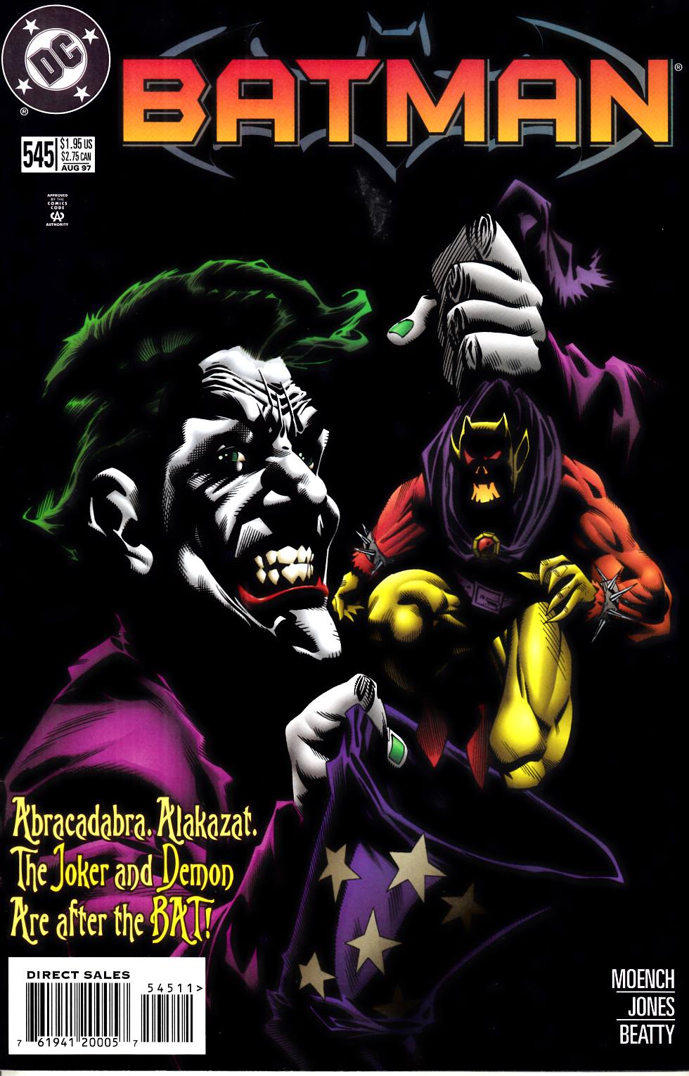 Batman #545 Very Fine (8.0) [DC Comic] THUMBNAIL