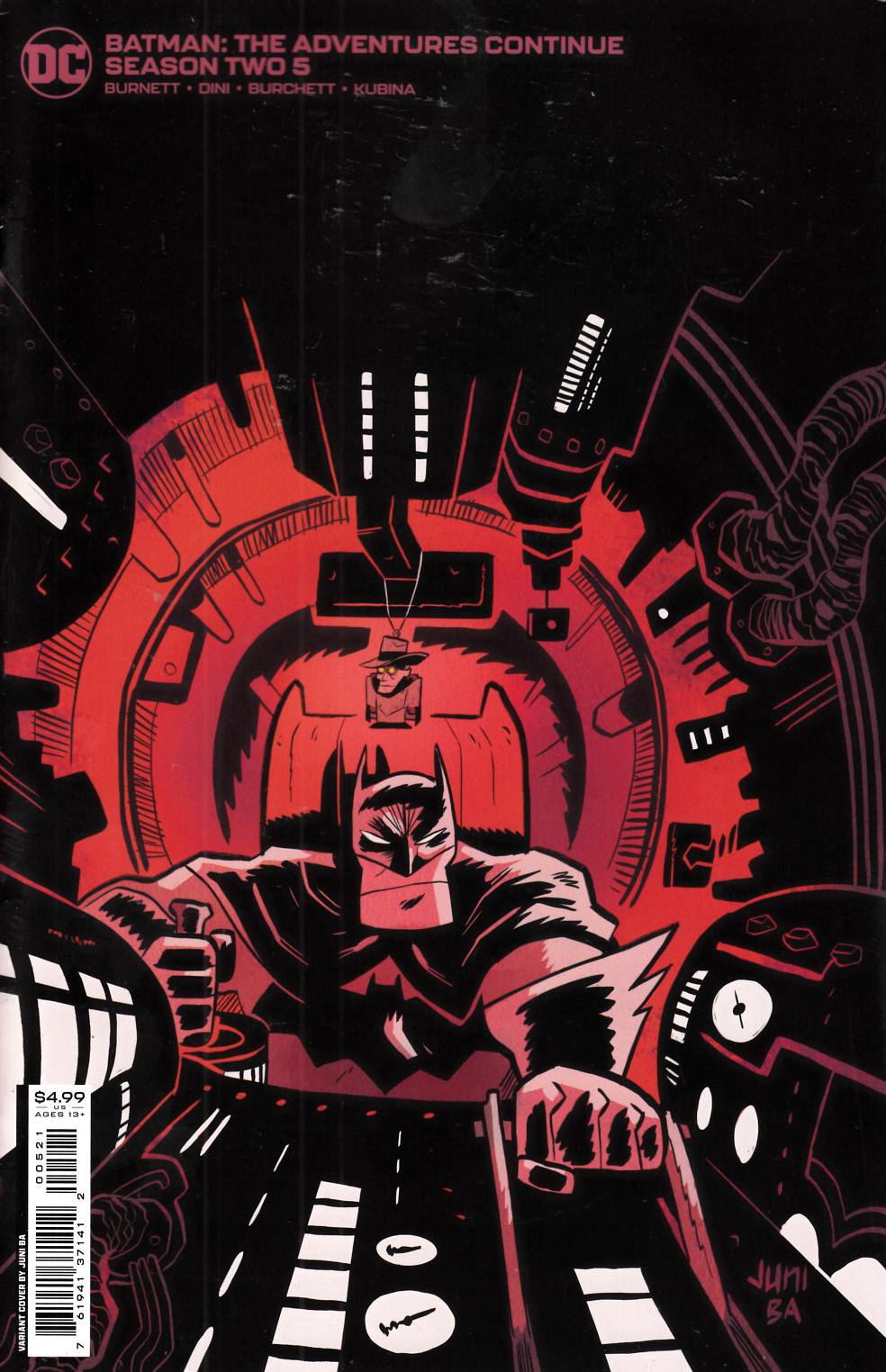 Batman the Adventures Continue Season II #5 Ba Variant Cover Near Mint (9.4) [DC Comic] THUMBNAIL