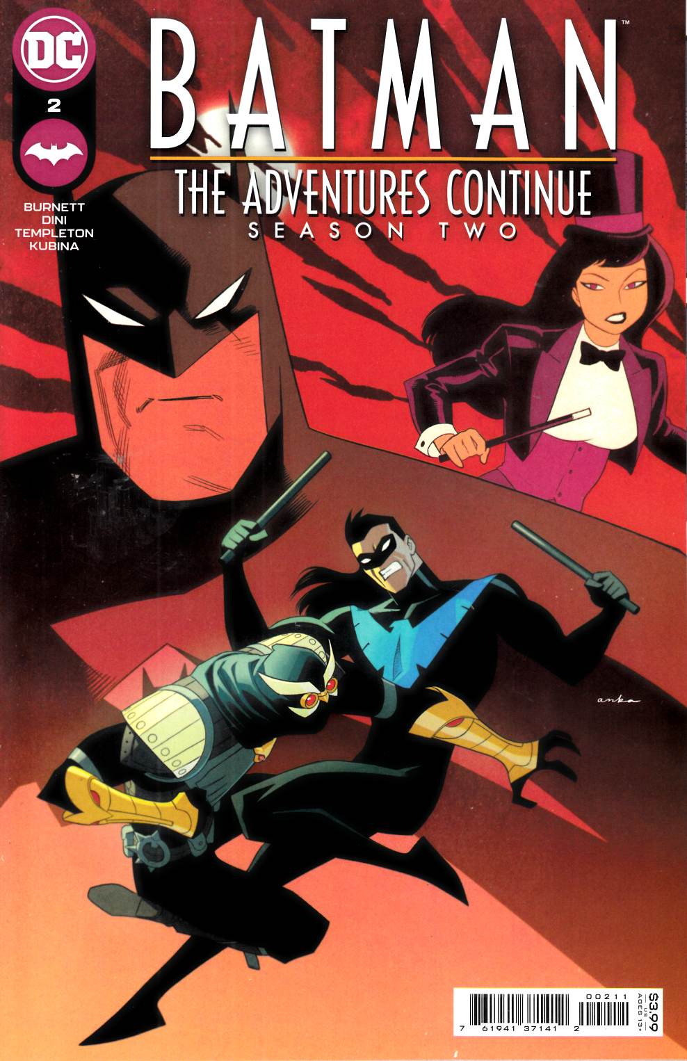 Batman the Adventures Continue Season II #2 Cover A Near Mint (9.4) [DC Comic] THUMBNAIL