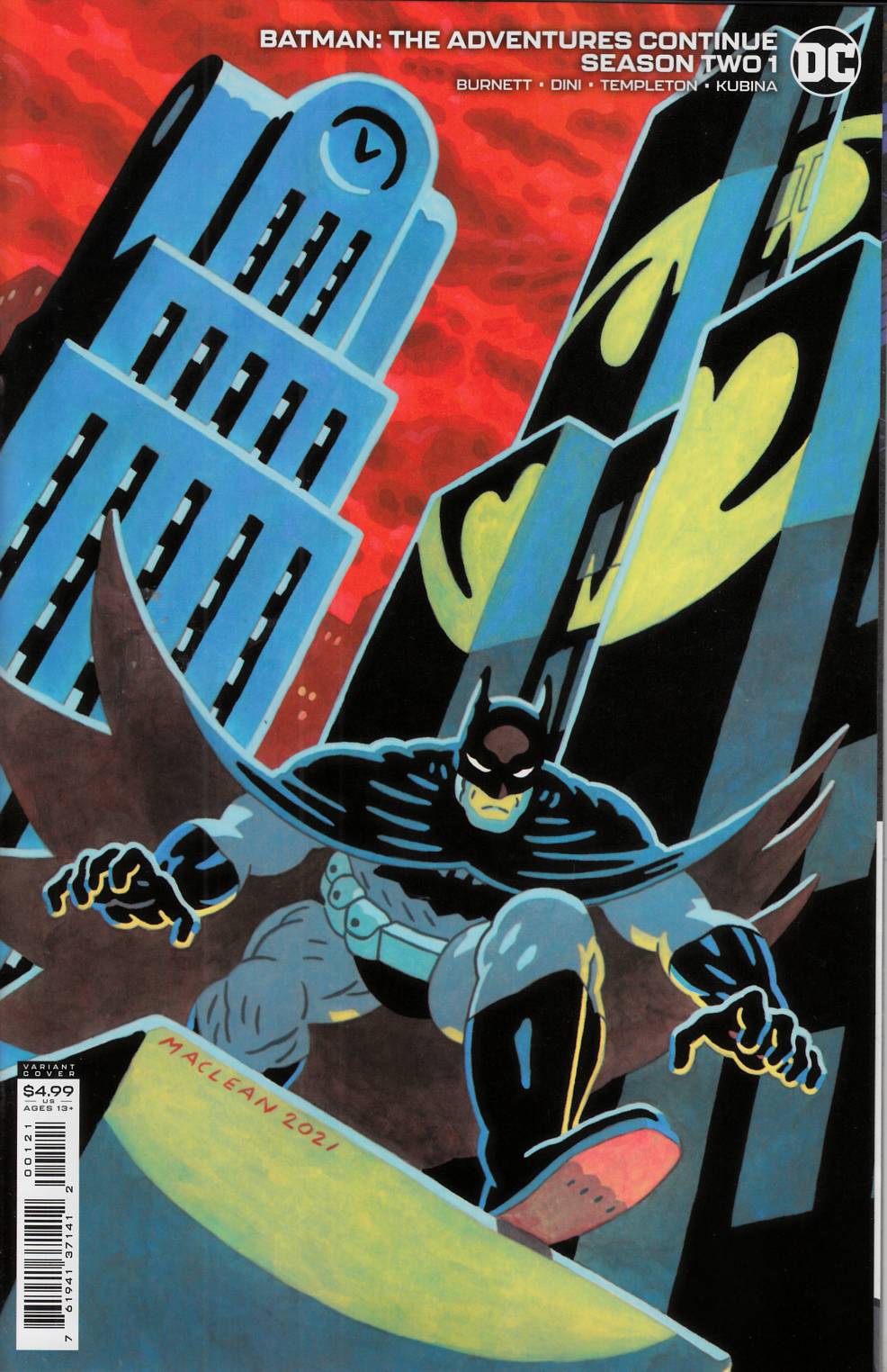 Batman the Adventures Continue Season II #1 Cover B Near Mint (9.4) [DC Comic] THUMBNAIL