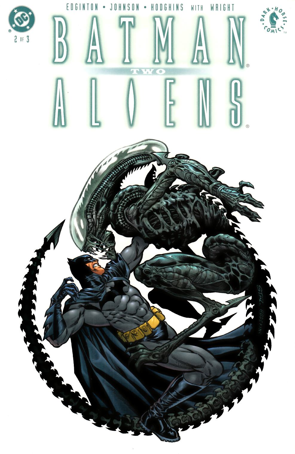 Batman Aliens II #2 Near Mint (9.4) [DC Comic] LARGE
