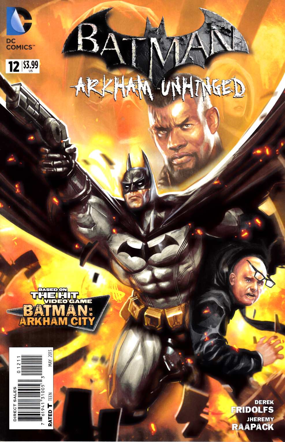 Batman Arkham Unhinged #12 Very Fine (8.0) [DC Comic] LARGE