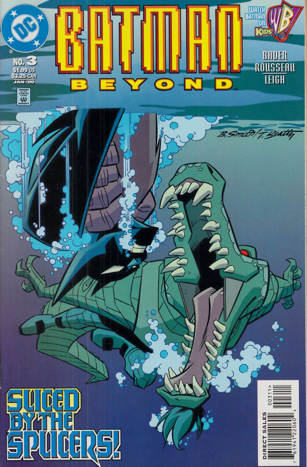 Batman Beyond #3 Very Fine Plus (8.5) [DC Comic] THUMBNAIL