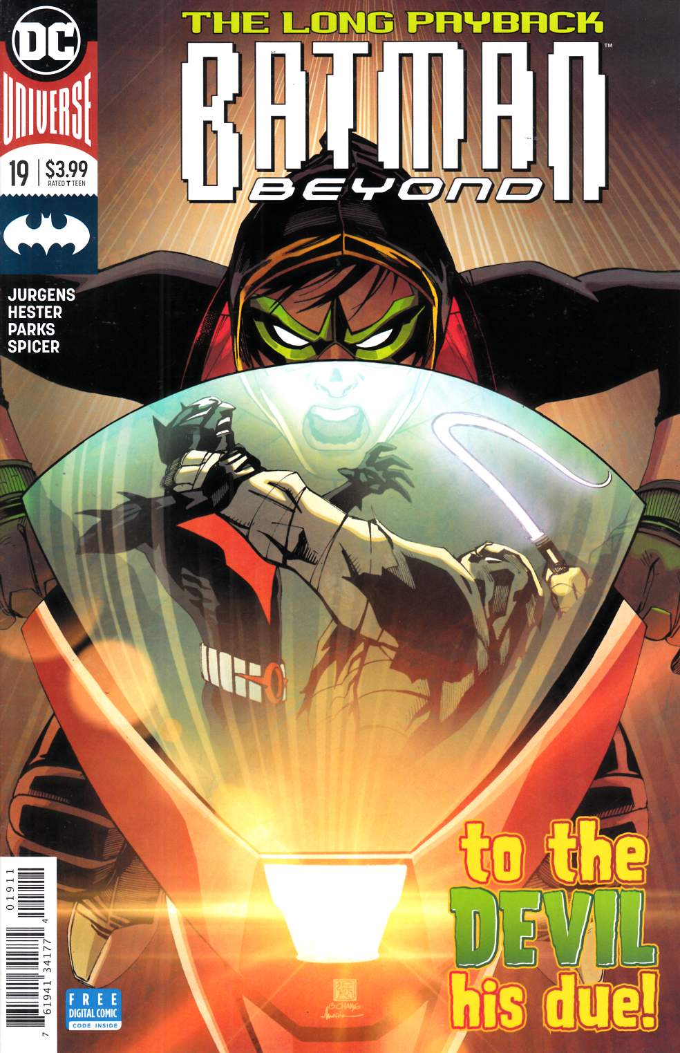 Batman Beyond #19 Very Fine (8.0) [DC Comic] LARGE