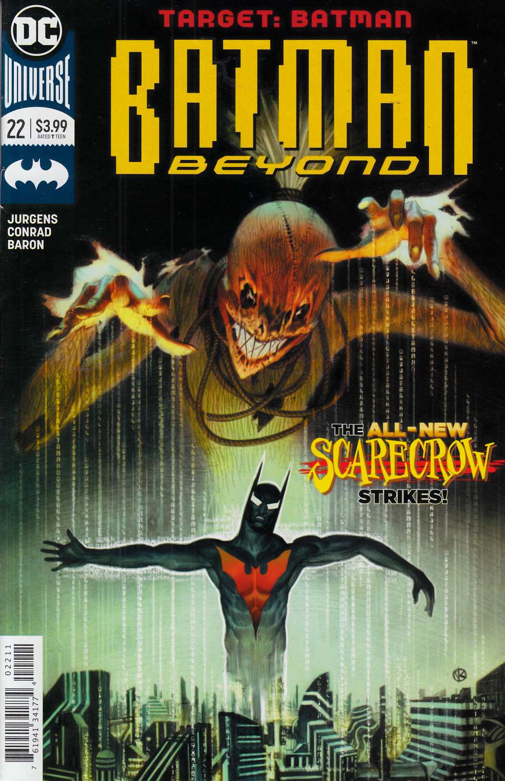 Batman Beyond #22 Near Mint (9.4) [DC Comic] LARGE