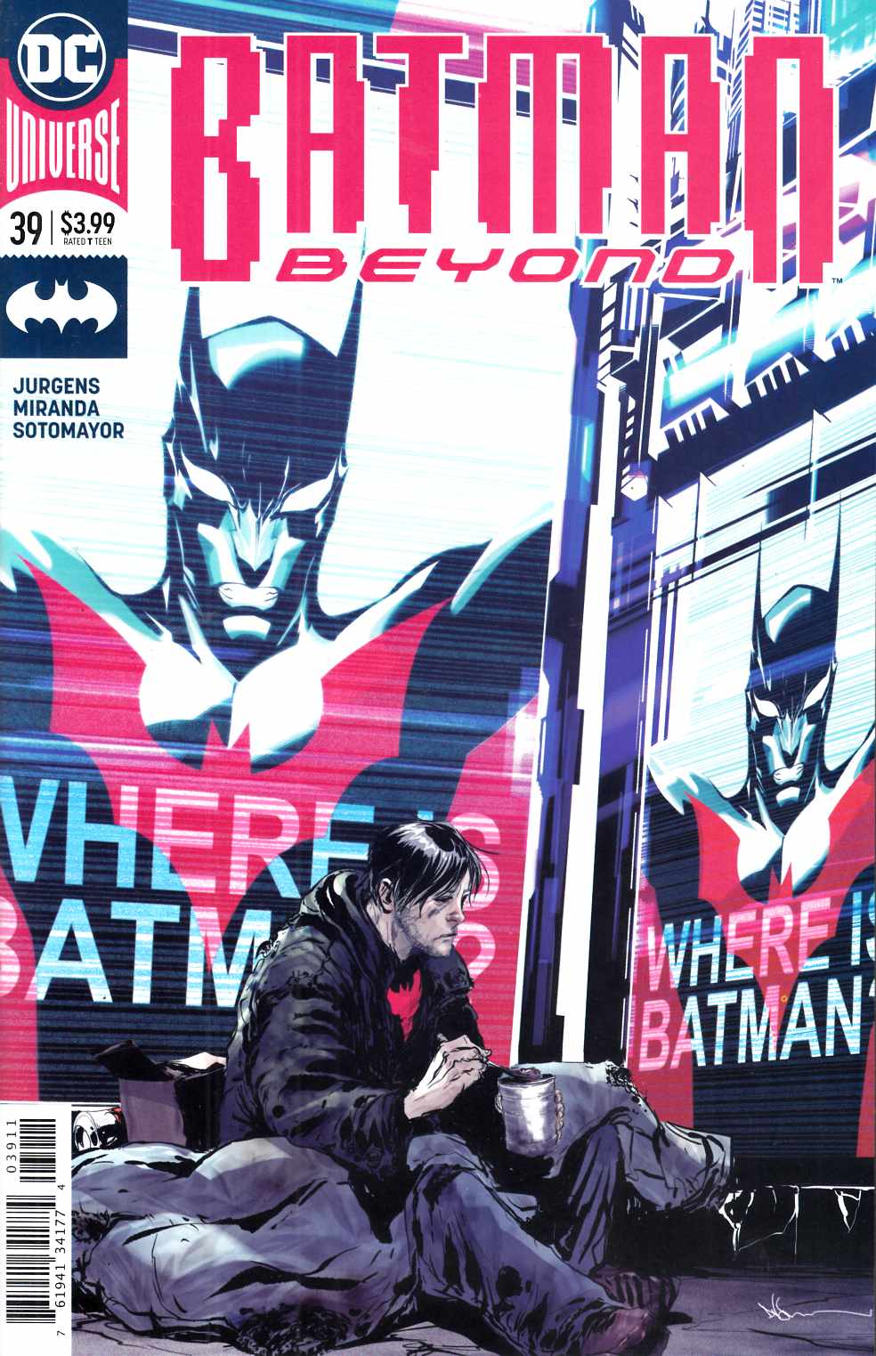 Batman Beyond #39 Near Mint (9.4) [DC Comic] LARGE