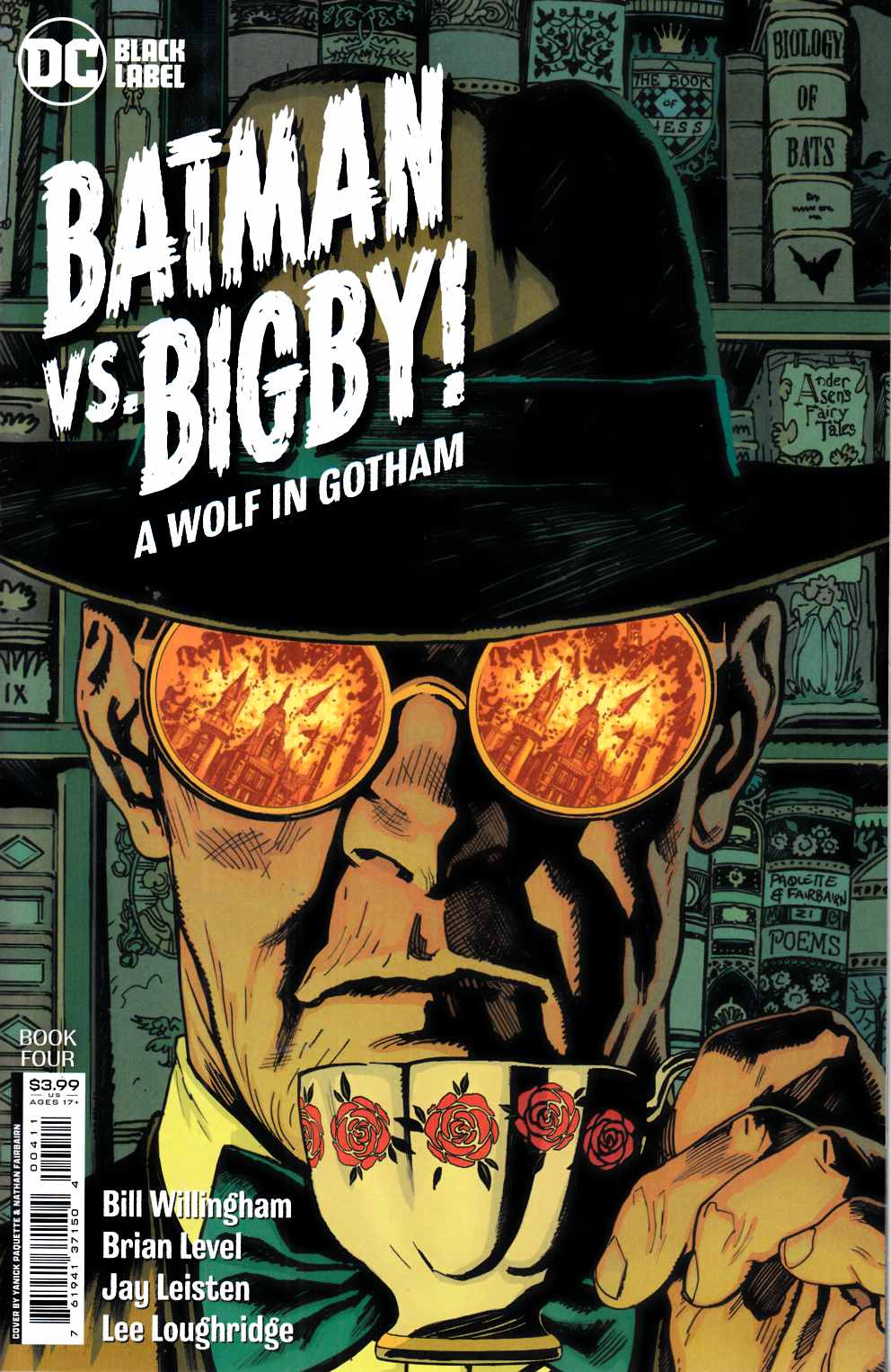 Batman Vs Bigby a Wolf in Gotham #4 Near Mint (9.4) [DC Comic] LARGE