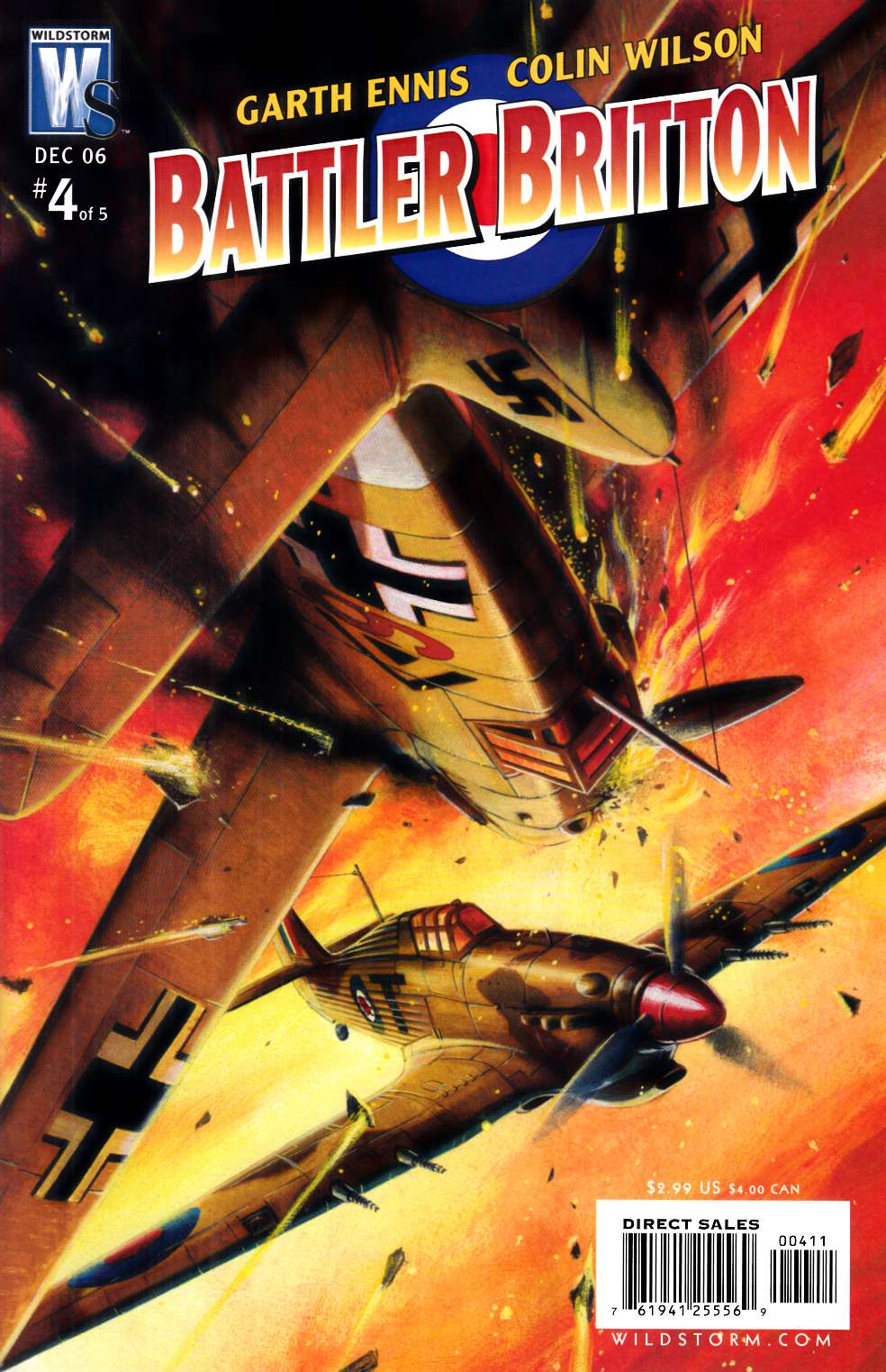 Battler Britton #4 Near Mint (9.4) [DC Comic] THUMBNAIL