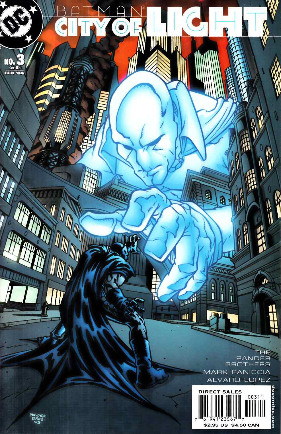 Batman City of Light #3 Near Mint (9.4) [DC Comic] LARGE