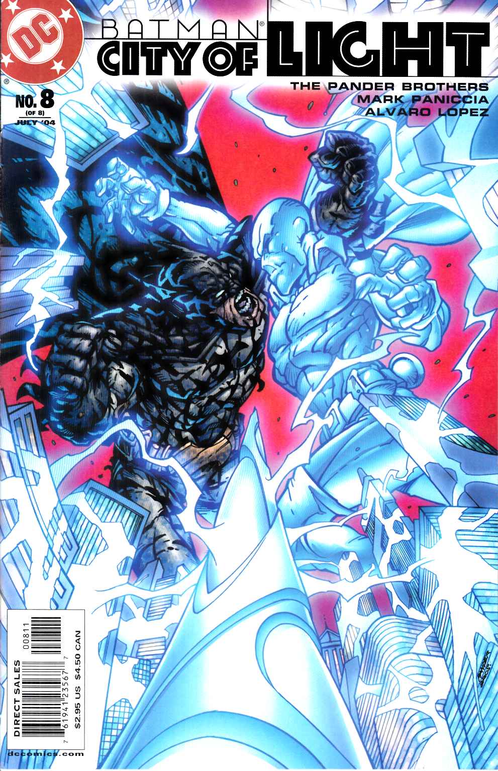 Batman City of Light #8 Near Mint (9.4) [DC Comic] LARGE