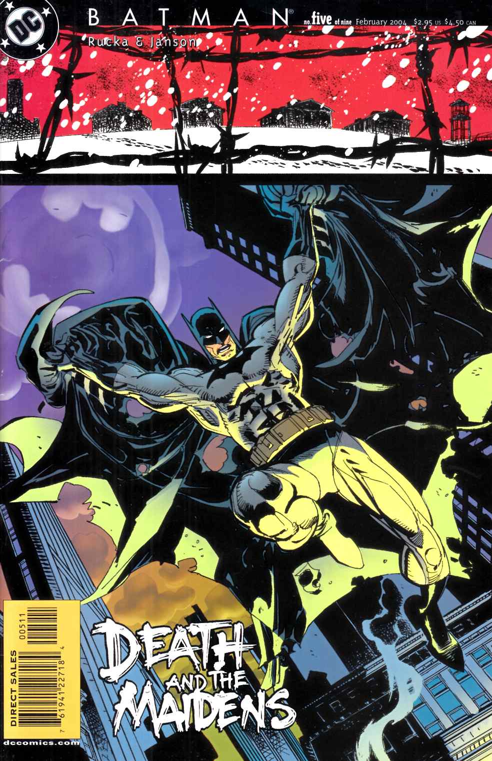 Batman Death and the Maidens #5 Fine (6.0) [DC Comic] LARGE