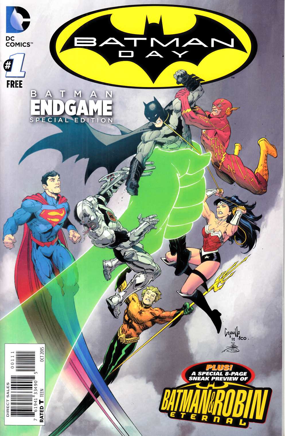 Batman Day Special Edition Endgame #1 Near Mint (9.4) [DC Comic] LARGE