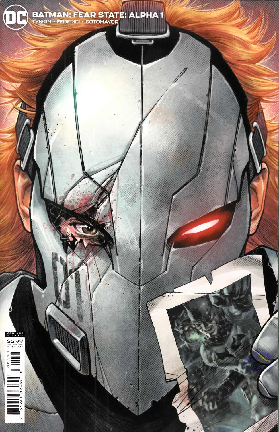 Batman Fear State Alpha #1 Teague Variant Cover Near Mint (9.4) [DC Comic] LARGE
