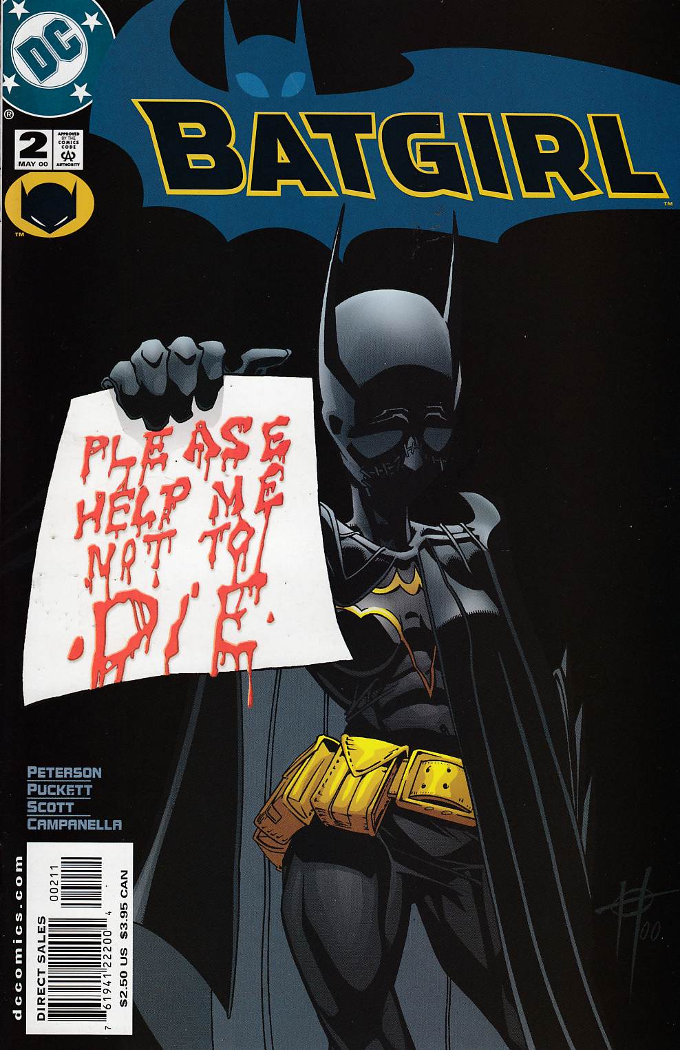 Batgirl #2 Near Mint (9.4) [DC Comic]