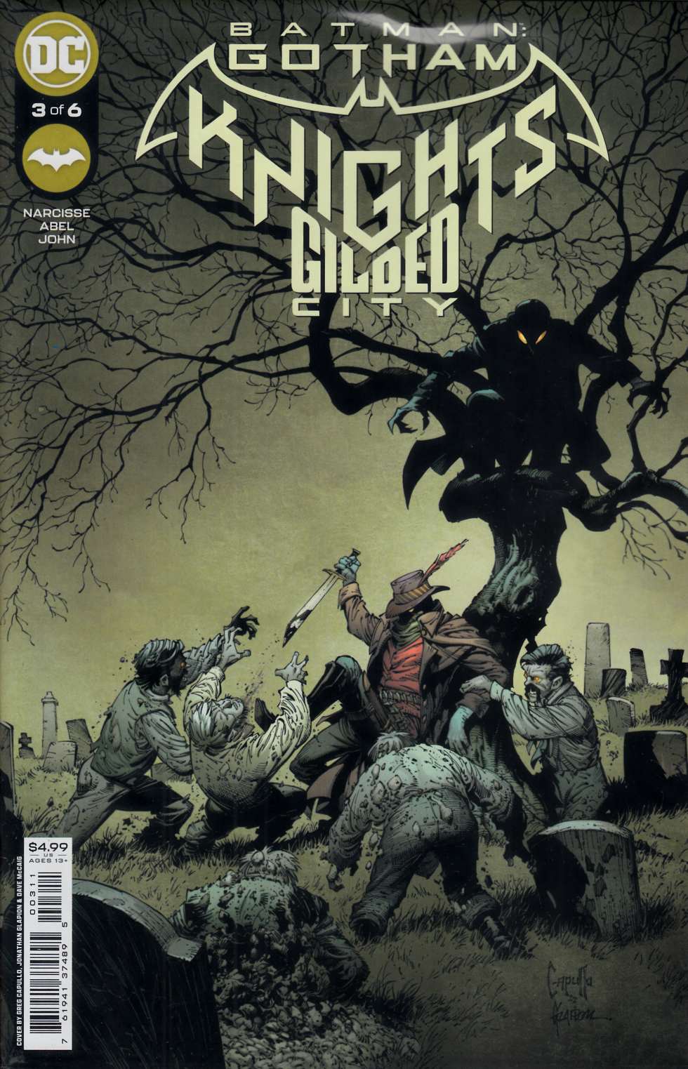 Batman Gotham Knights Gilded City #3 Near Mint (9.4) [DC Comic] LARGE
