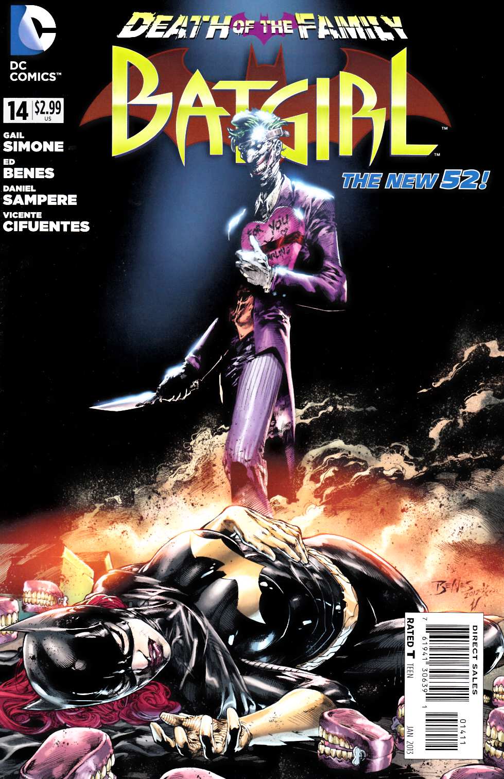 Batgirl #14 [DC Comic] LARGE