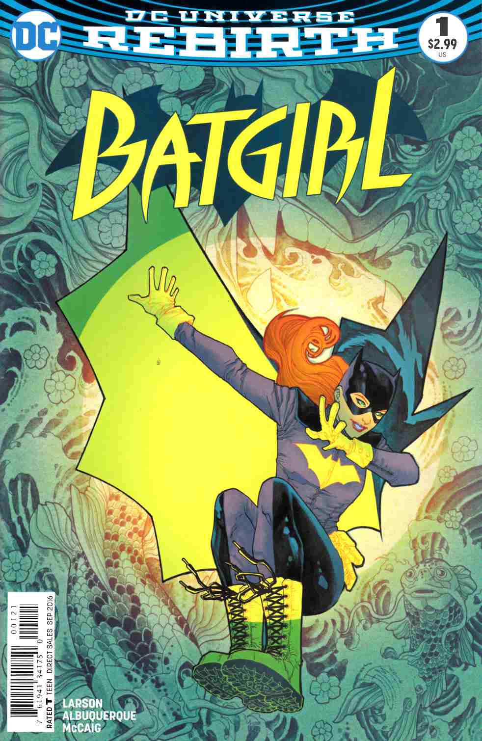 Batgirl #1 Manapul Variant Cover [DC Comic]