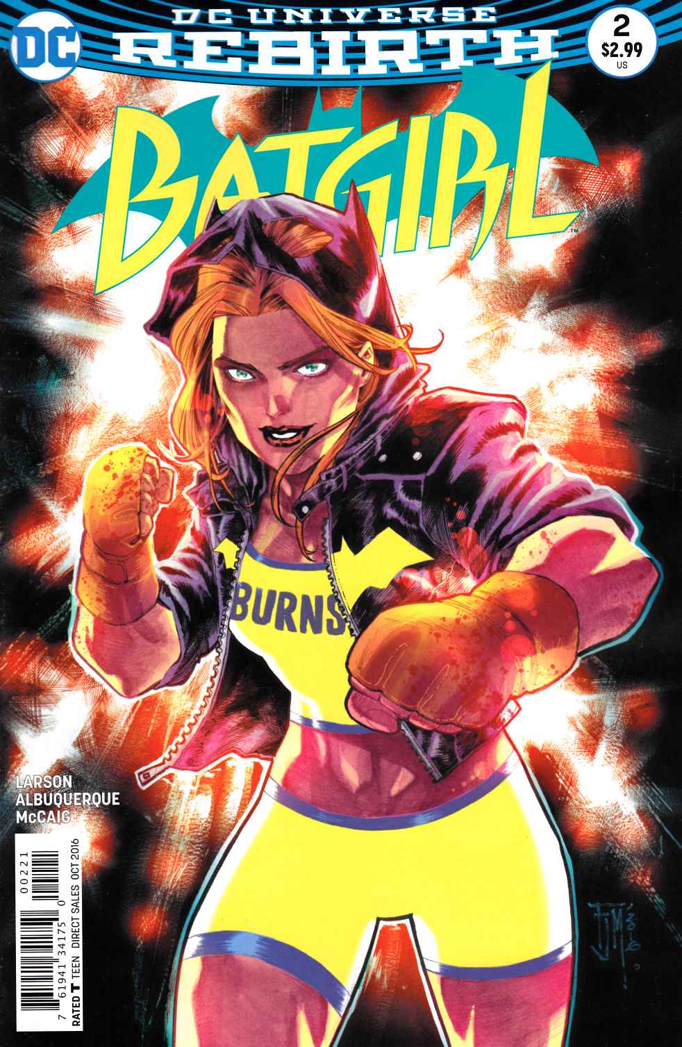 Batgirl #2 Manapul Variant Cover [DC Comic] THUMBNAIL