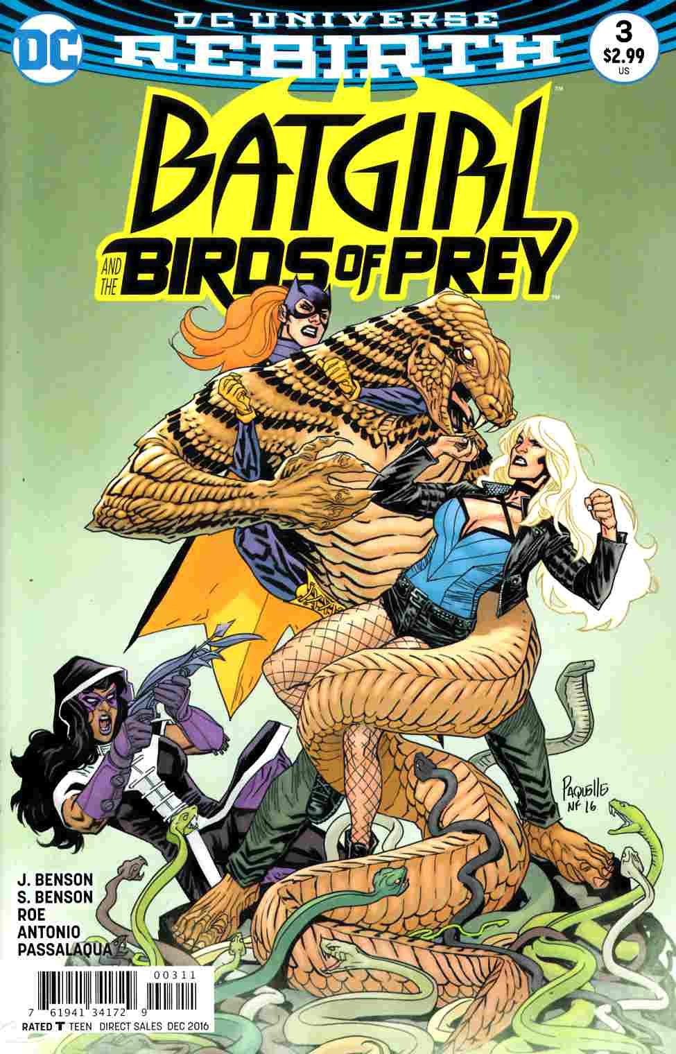Batgirl and the Birds of Prey #3 [DC Comic] THUMBNAIL
