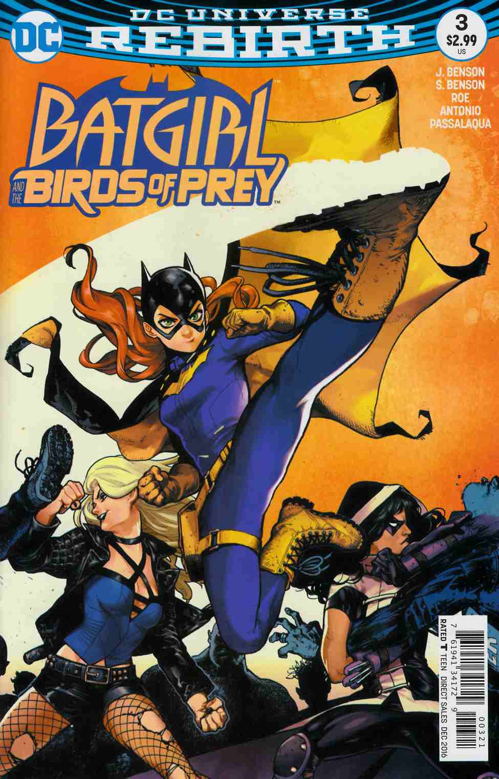 Batgirl and the Birds of Prey #3 Shirahama Variant Cover [DC Comic] THUMBNAIL
