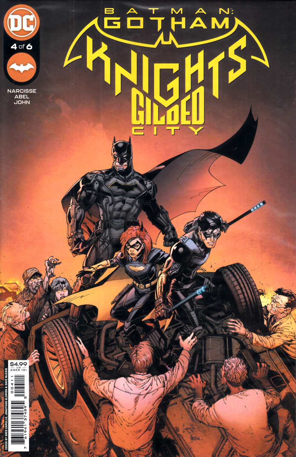 Batman Gotham Knights Gilded City #4 Near Mint (9.4) [DC Comic] LARGE