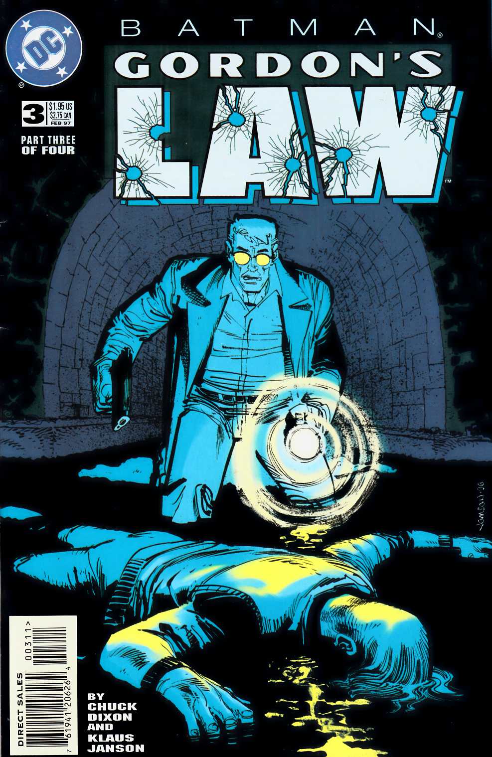 Batman Gordon's Law #3 Very Fine Minus (7.5) [DC Comic] THUMBNAIL