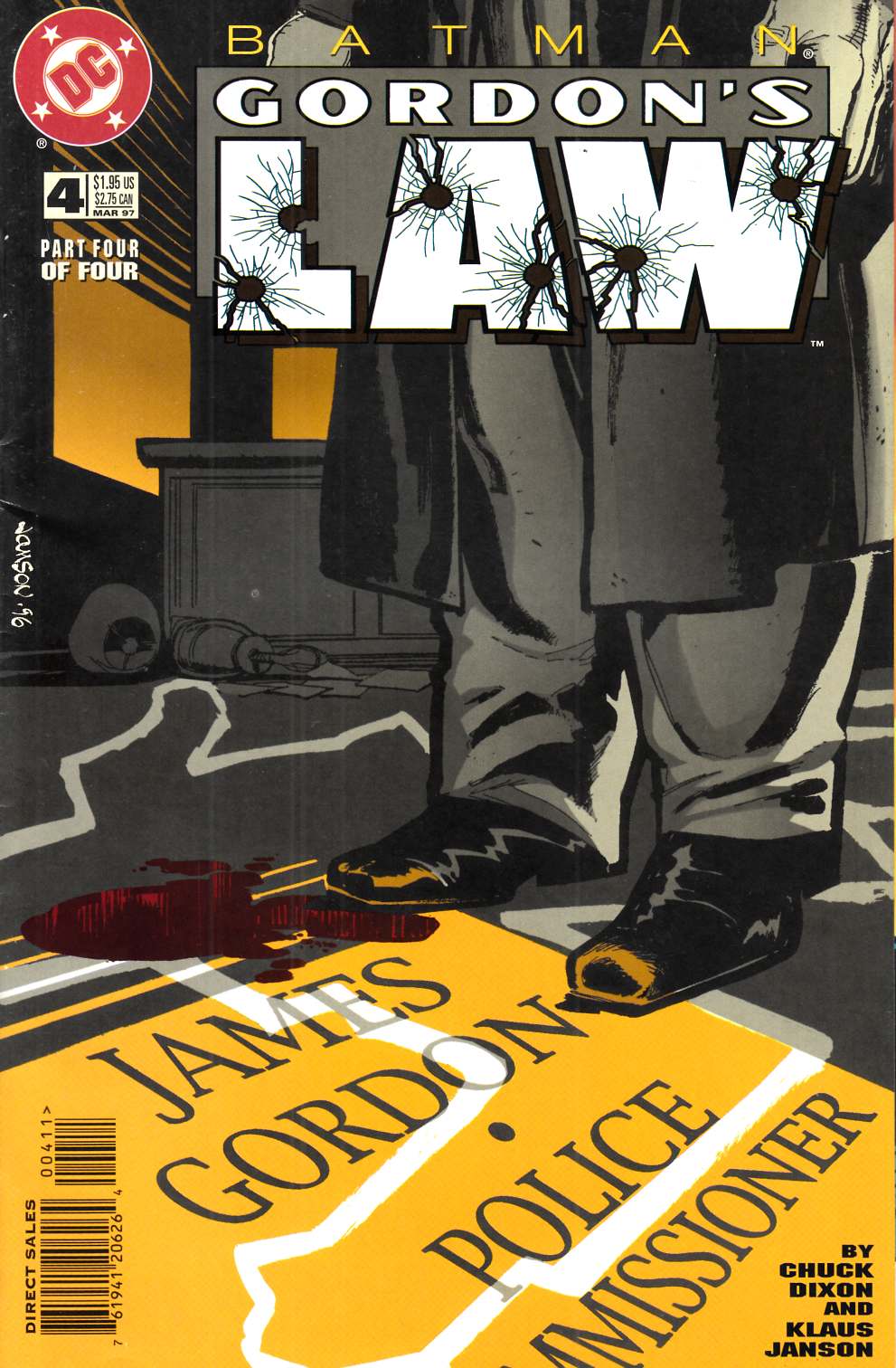 Batman Gordon's Law #4 Fine (6.0) [DC Comic] LARGE