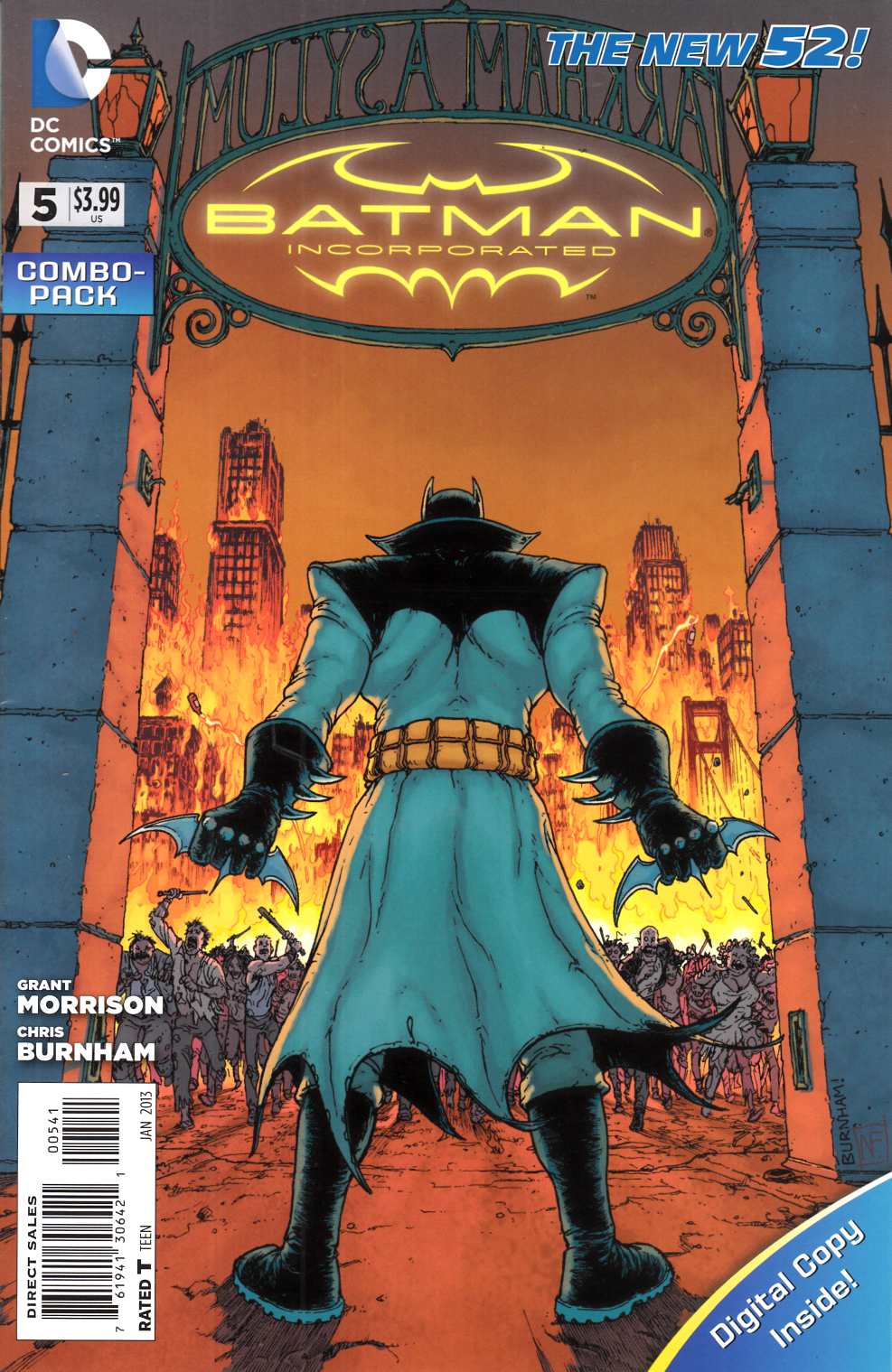 Batman Incorporated #5 Combo Pack Fine (6.0) [DC Comic] LARGE