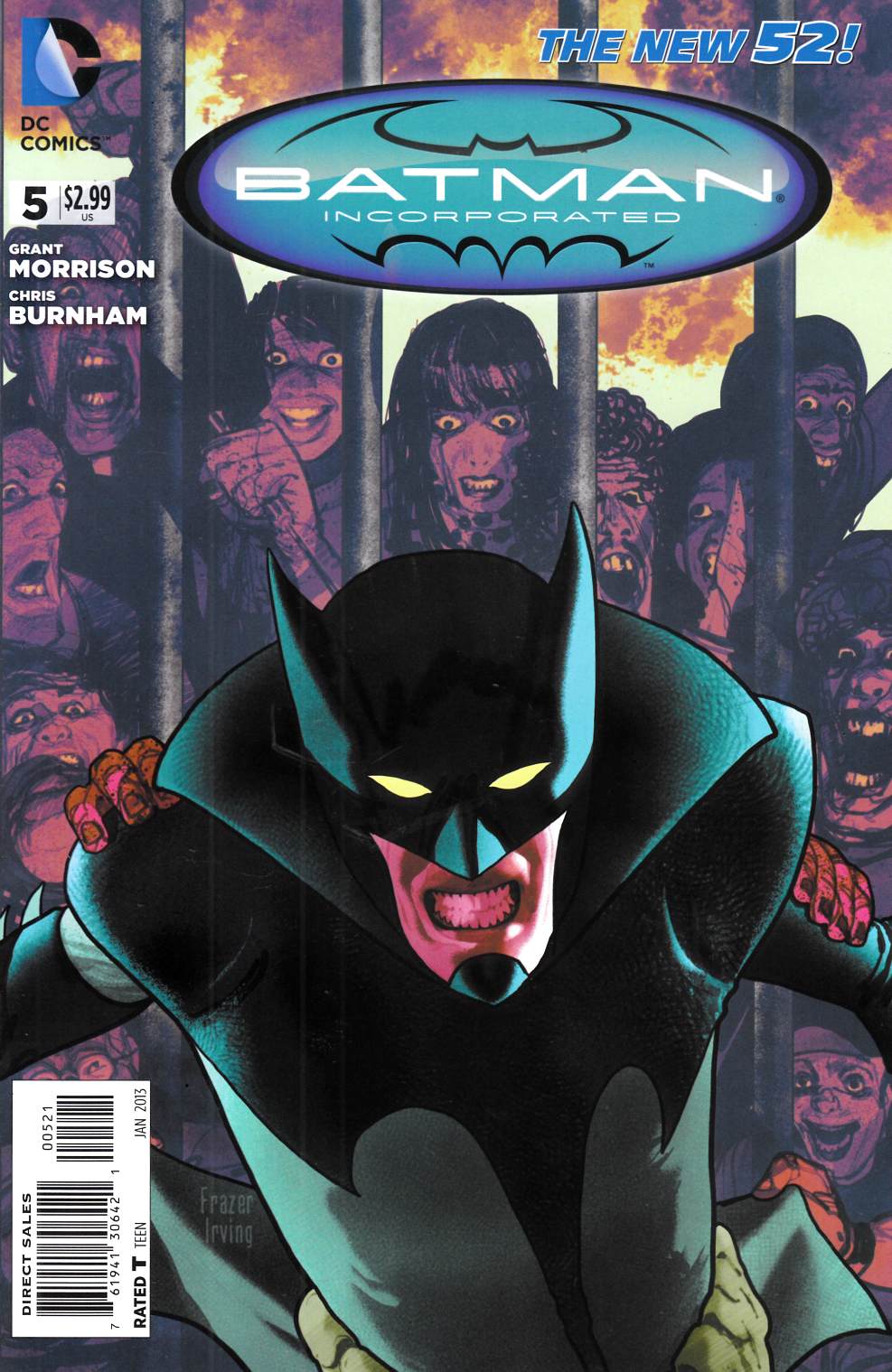 Batman Incorporated #5 Irving Variant Cover Very Fine (8.0) [DC Comic]