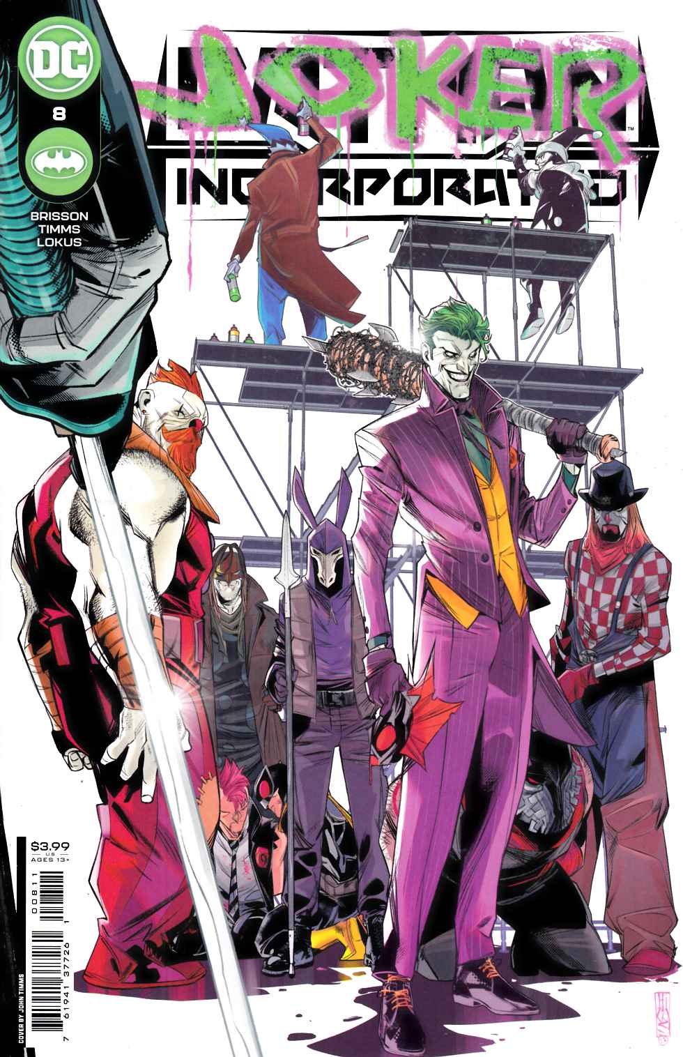Batman Incorporated #8 Near Mint (9.4) [DC Comic] THUMBNAIL