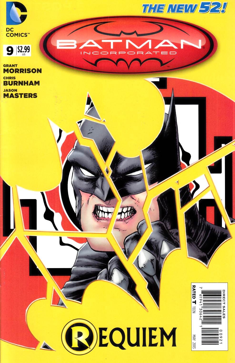 Batman Incorporated #9 Burnham Variant Cover Very Fine (8.0) [DC Comic] LARGE