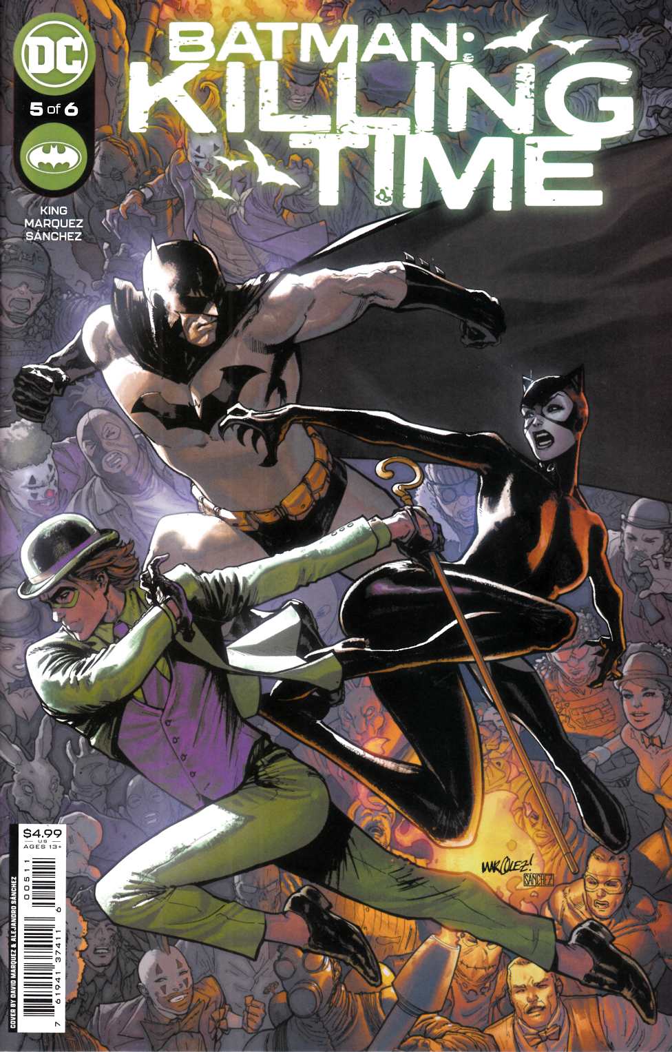 Batman Killing Time #5 Near Mint (9.4) [DC Comic] LARGE