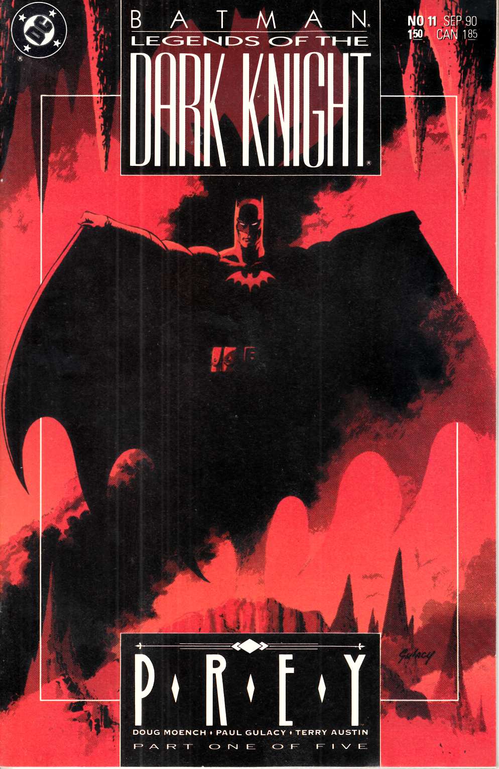 Batman Legends of the Dark Knight #11 Very Fine (8.0) [DC Comic] LARGE