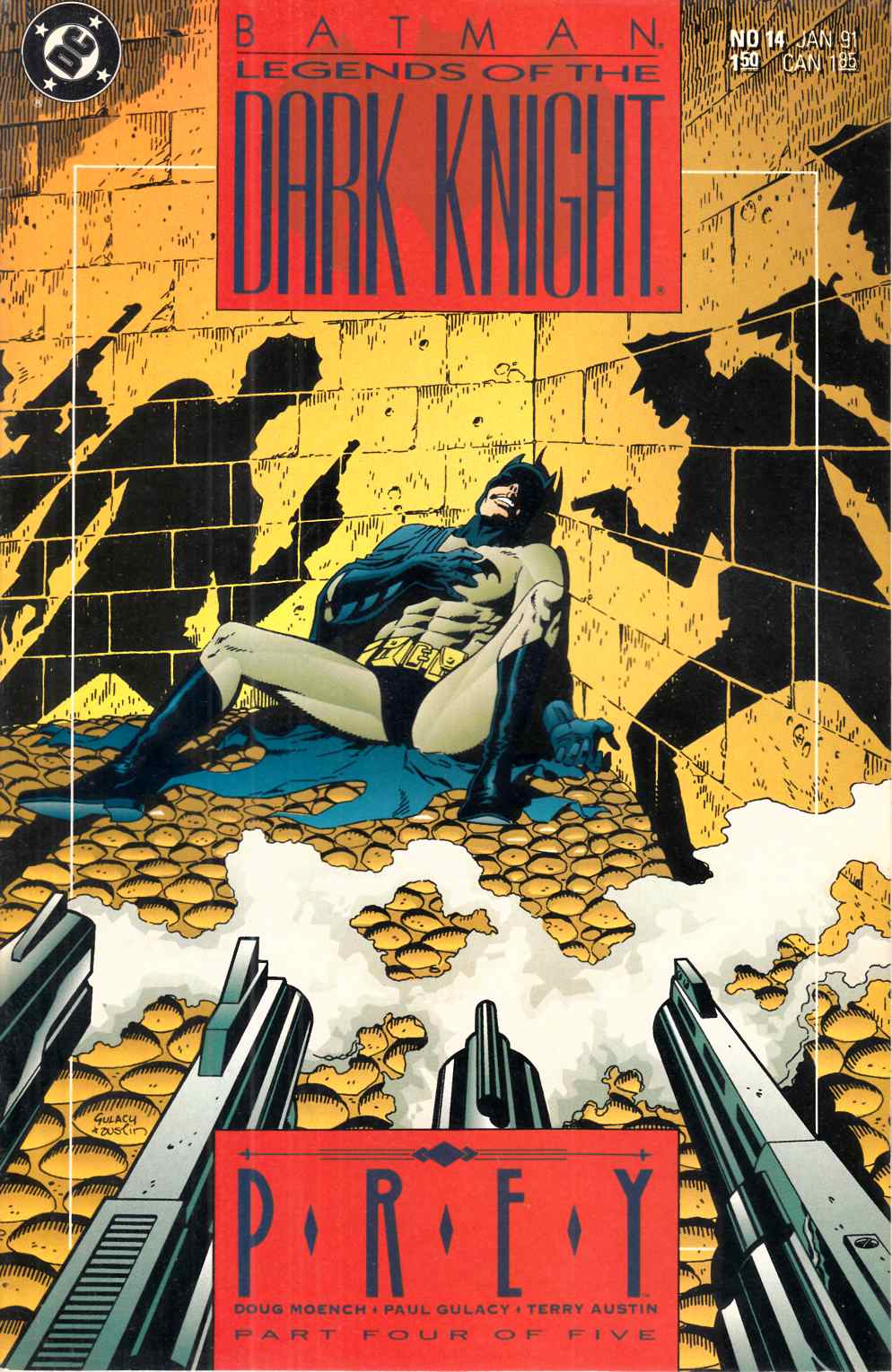 Batman Legends of the Dark Knight #14 Very Fine (8.0) [DC Comic] LARGE