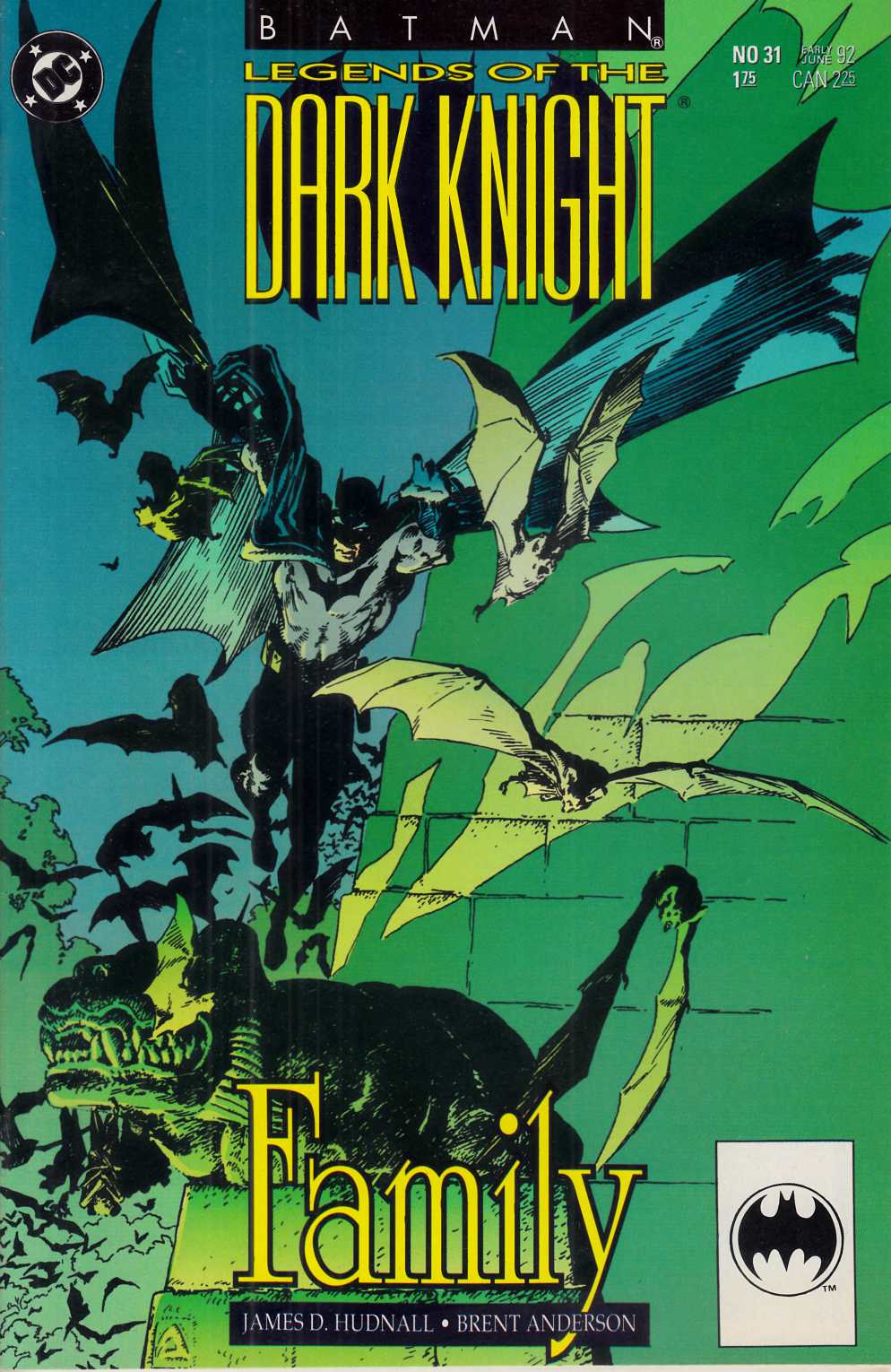Batman Legends of the Dark Knight #31 Very Fine (8.0) [DC Comic] LARGE