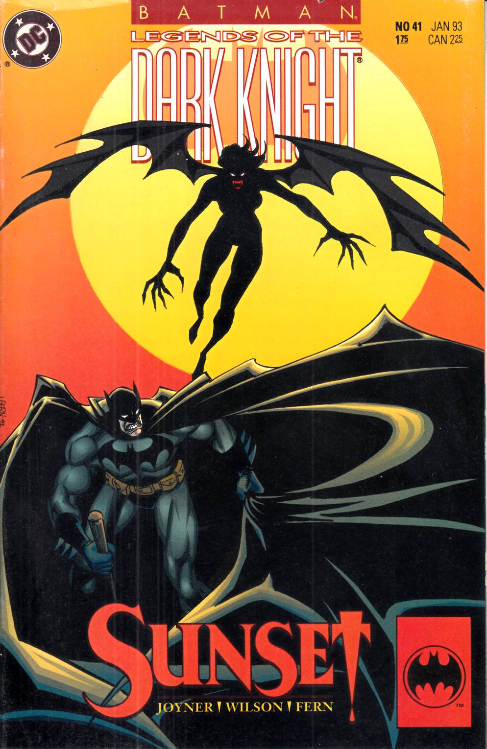 Batman Legends of the Dark Knight #41 Very Fine (8.0) [DC Comic] THUMBNAIL