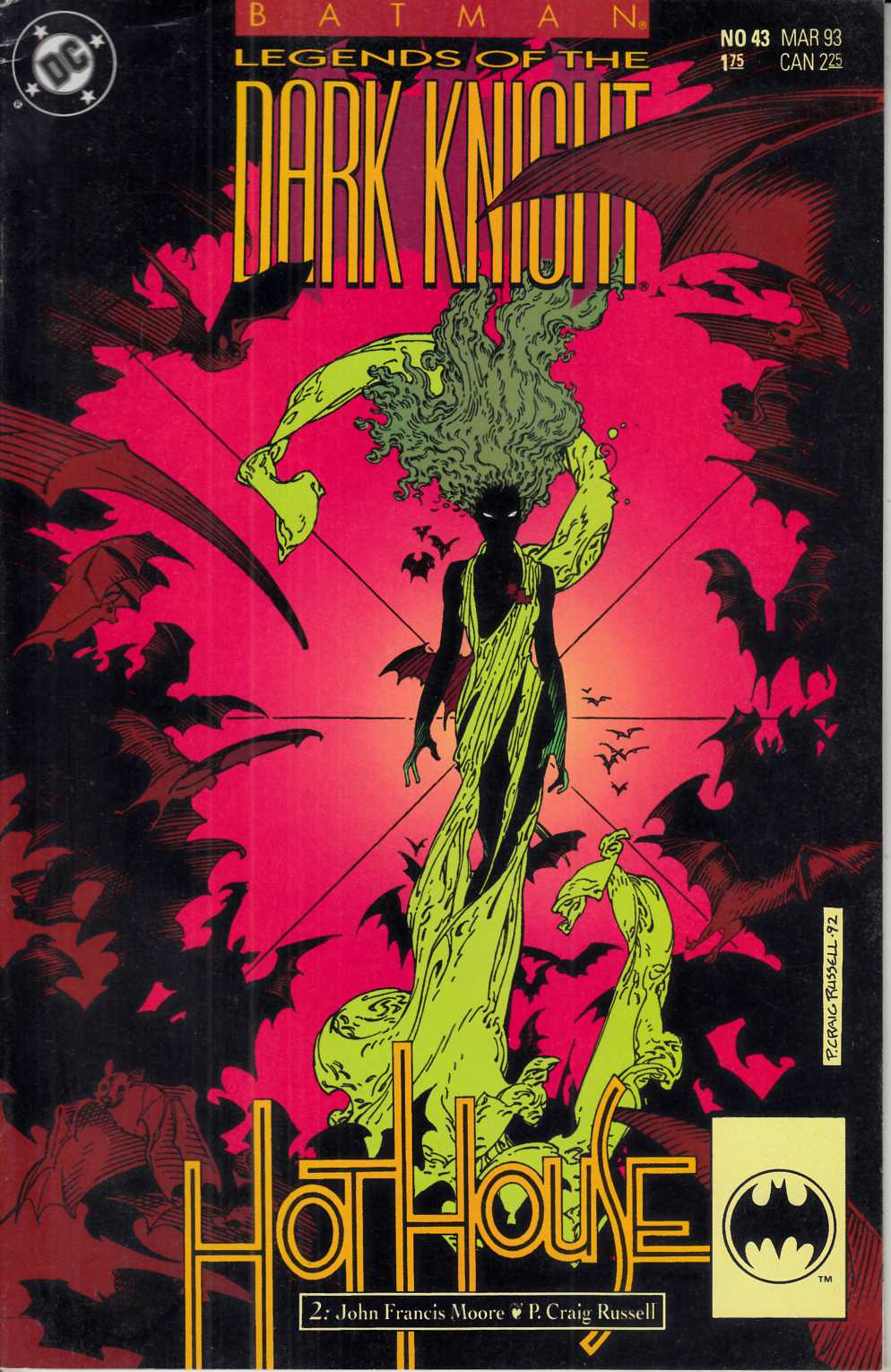 Batman Legends of the Dark Knight #43 Fine Minus (5.5) [DC Comic] THUMBNAIL