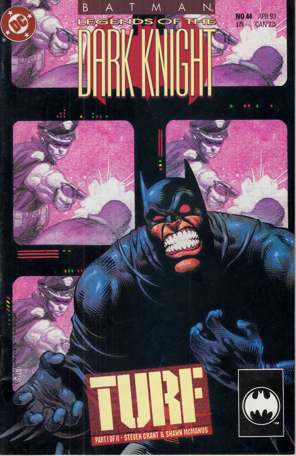 Batman Legends of the Dark Knight #44 Fine (6.0) [DC Comic] THUMBNAIL