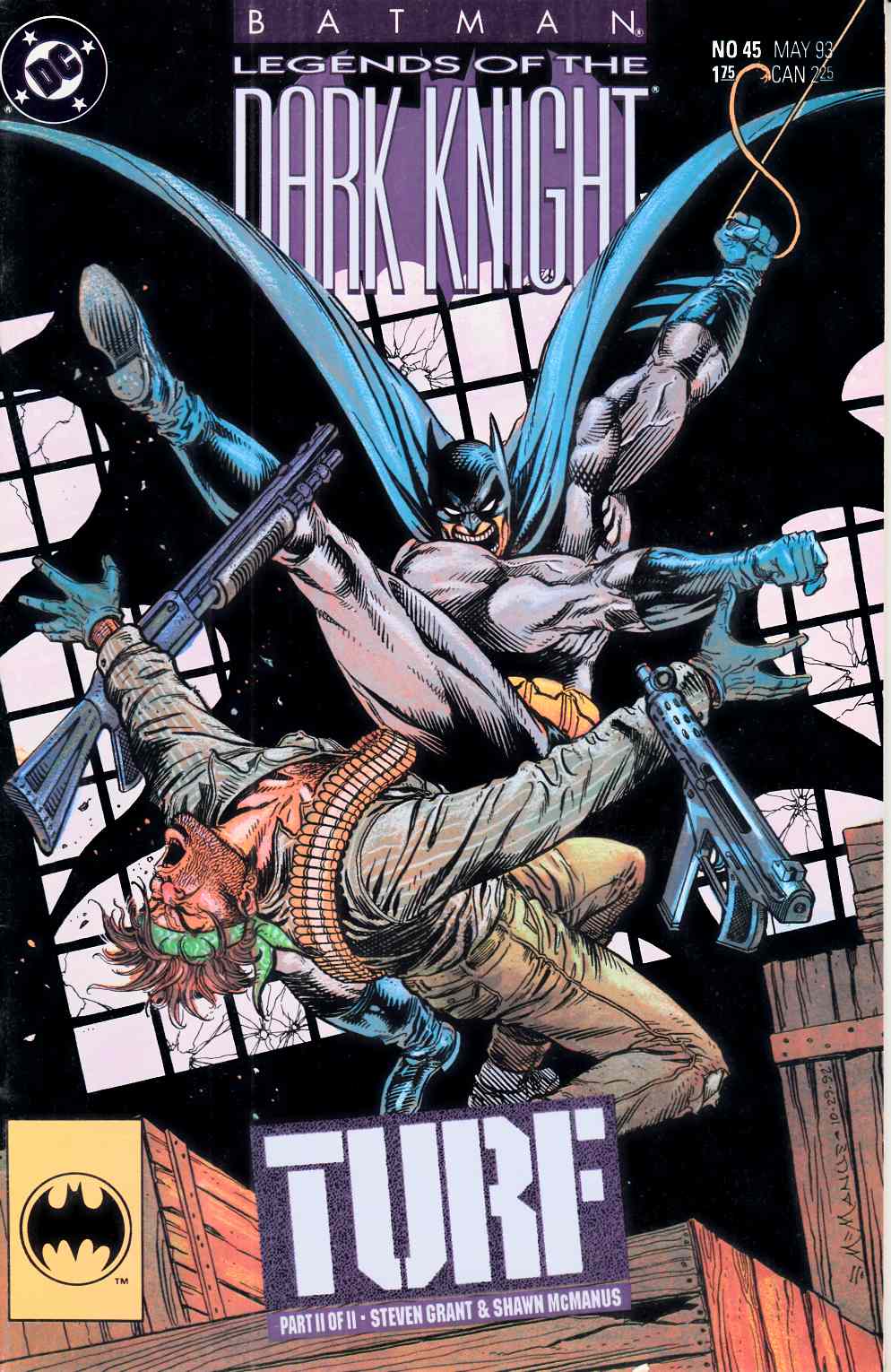 Batman Legends of the Dark Knight #45 Very Good (4.0) [DC Comic] THUMBNAIL