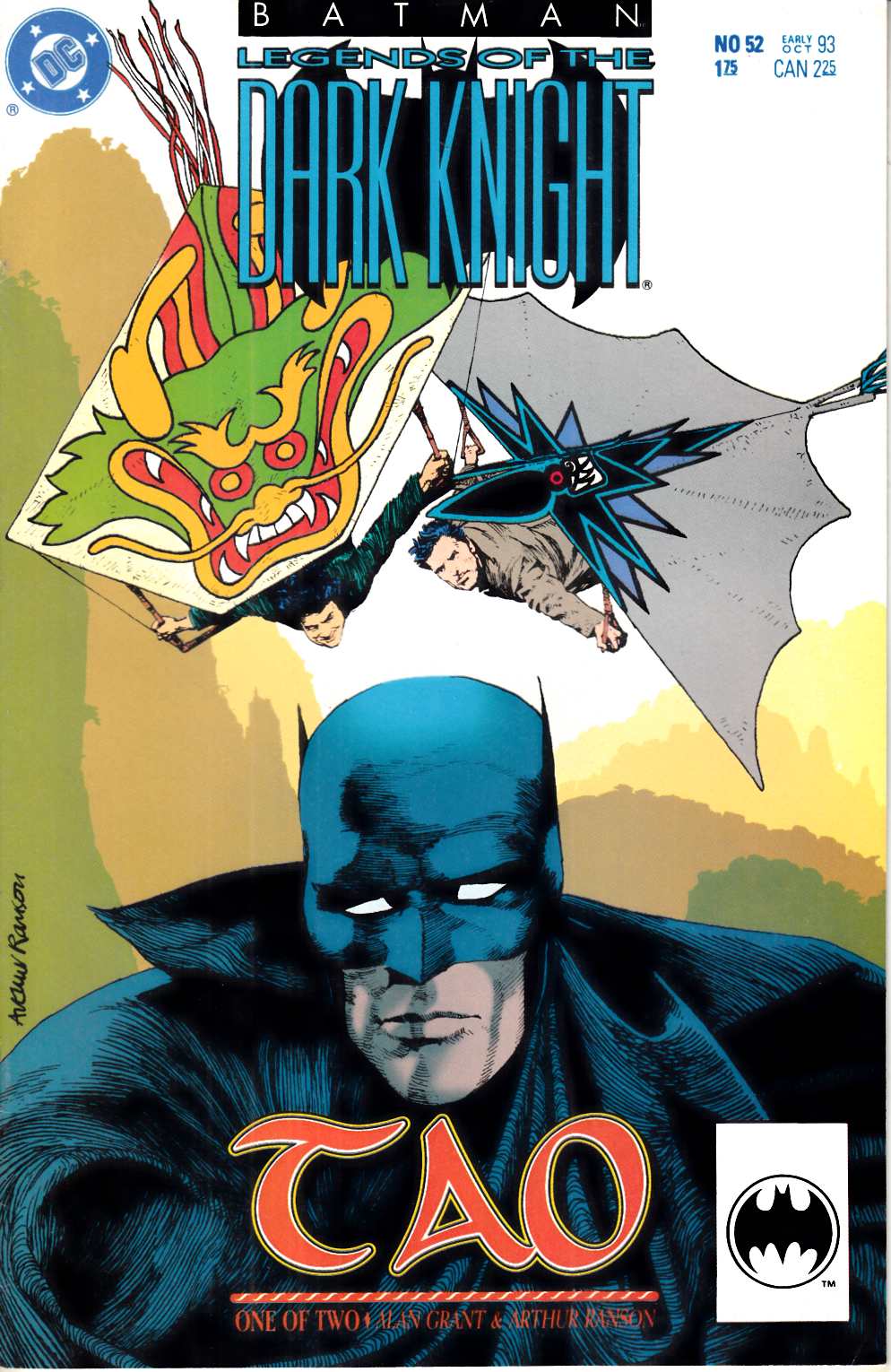 Batman Legends of the Dark Knight #52 Very Fine (8.0) [DC Comic] THUMBNAIL